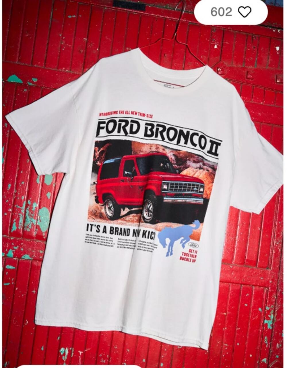 Urban Outfitters Ford Bronco ’78 Graphic Tee Shirt Medium NEW
